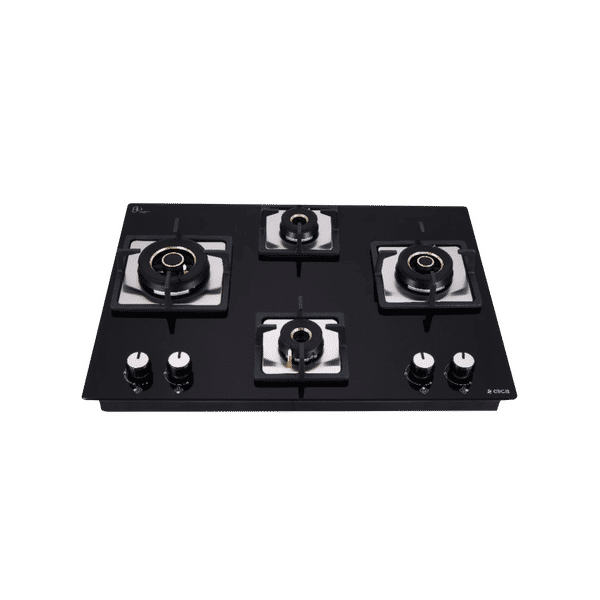 Black glass electric hob hot sale
